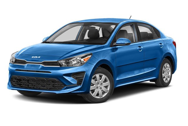 Kia Rio 2023, color Azul